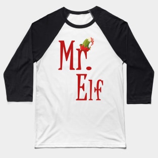 MR. ELF Cute Elf Family Baseball T-Shirt